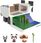 Mattel Minecraft Głowy Mobów Domek zabaw pandy + 2 minifigurki HLL25 - zdjęcie 11