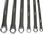 Silvertools Klucze Oczkowe Proste Długie 8-21 Do Napinaczy 6szt. - zdjęcie 2