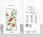 Babaco Etui Do Apple Iphone 12 Mini Nadruk Częściowy Kwiaty 049 - zdjęcie 2
