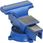 Imadło Vidaxl Imadło Stołowe Niebieskie 150 Mm Żeliwo 154640 - zdjęcie 3