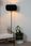 Lucide - Lampa Stojąca Spencer E27 Czarny Filc 34745/81/30 (347458130) - zdjęcie 3