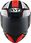Kask motocyklowy Kyt Tt-Course Tourist Czerwony Fluo - zdjęcie 2