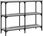 Vidaxl Stolik Konsolowy Szary Dąb Sonoma 100X29X75 Cm 834103 - zdjęcie 4