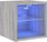 Vidaxl Ścienna Szafka Tv Z Led Szary Dąb Sonoma 30X28,5X30 Cm 836983 - zdjęcie 2