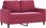 Vidaxl Sofa 2-Osobowa Winna Czerwień 120 Cm Tapicerowana Aksamitem 359193 - zdjęcie 4