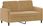 Vidaxl Sofa 2-Osobowa Brązowy 120 Cm Tapicerowana Aksamitem 359439 - zdjęcie 4