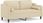 Vidaxl 2-Osobowa Sofa Z Poduszkami Kremowa 140 Cm Tkanina 3200847 - zdjęcie 3