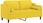 Vidaxl 2-Osobowa Sofa Z Poduszkami Jasnożółta 140 Cm Tkanina 3200850 - zdjęcie 4