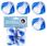 Ultra Clean Piłki Do Prania 5 Cm 4 Szt. O-779061 - zdjęcie 6
