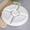Alpina Talerz Na Przekąski Ceramiczny Biały 23X3 Cm O-139329 - zdjęcie 7