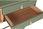 Home Esprit Konsola Kolor Zielony Poliuretan Drewno Mdf 120X35X90 Cm - zdjęcie 3