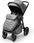 Wózek 4BABY Xplode Chrome Future Desing Steel Graphite Spacerowy - zdjęcie 3