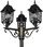 Trio Latarnia Ogrodowa Volturno 200cm 3Xe27 Ip23 Rdzawy 405960328 - zdjęcie 2
