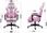 Fotel dla gracza Huzaro Force 4.7 Pink Mesh - zdjęcie 4