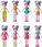 Lalka Mattel Polly Pocket Zestaw Modowy Przebieranki HKV88 HKV94 - zdjęcie 6