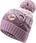 Damska czapka zimowa Elbrus Lewis Wo's fioletowo-biała - zdjęcie 1
