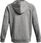 Bluza męska Under Armour Rival Fleece FZ Hoodie szara 1379767 025 - zdjęcie 4