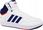 Adidas Hoops 3.0 MID GZ9647 Buty Wysokie Białe - zdjęcie 4