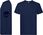 T-shirt męski okrągły dekolt Fruit of the Loom Premium granat L - zdjęcie 2