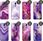 Hello Case Etui Do Lg K40 Różowy Marmur Purpura Róż Marmur Obudowa Pokrowiec - zdjęcie 3