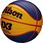 Wilson Zestaw do koszykówki Piłka Official 3x3 FIBA Game Basketball Streetball + Pompka Air Jordan - zdjęcie 3