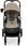 Wózek Kinderkraft Yoxi Beige Spacerowy - zdjęcie 6