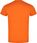 Męska koszulka T-shirt 100% miękka bawełna pomarańczowa roz. M - zdjęcie 2
