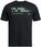 Męski t-shirt z nadrukiem Under Armour UA Colorblock Wordmark SS - czarny - zdjęcie 3