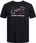 Męski t-shirt z nadrukiem Under Armour UA Foundation Short Sleeve - czarny - zdjęcie 3