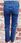 JEANSY DAMSKIE size plus BAWEŁNA blue denim wysoki stan TRANG r.42 - zdjęcie 2