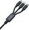 3mk Hyper Cable 3w1 USB-A/C do USB-C/microUSB/Lightning 1.5m czarny - zdjęcie 11