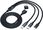 3mk Hyper Cable 3w1 USB-A/C do USB-C/microUSB/Lightning 1.5m czarny - zdjęcie 3