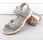 Komfortowe sandały damskie sportowe na rzepy szare Rieker 68866-40 - zdjęcie 7