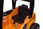 Lean Cars Wózek Widłowy Na Akumulator Jcb Żółty - zdjęcie 11