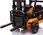 Lean Cars Wózek Widłowy Na Akumulator Jcb Żółty - zdjęcie 2