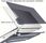Torba na laptopa Etui do Macbook Air 13 2020 A2179/A2337/A1932 - Black - zdjęcie 6
