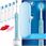 Szczoteczka elektryczna Szczoteczka elektryczna Oral-B Pro Series 1 Niebieska Blue - zdjęcie 8