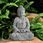 Figurka Budda Rzeźba Do Ogrodu 51cm Z Gliny Kaolinowej - zdjęcie 4