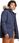 Kurtka męska adidas Parka Hooded Fur granatowa IK0552 - zdjęcie 3