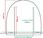 Hydro Garden Tunel Ogrodowy Foliowy Szklarnia 4m ² Tf02W 2X2m Biały Solidny - zdjęcie 3