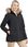 Kurtka damska adidas Parka Hooded Fur czarna IJ8260 - zdjęcie 2