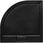 Kabina prysznicowa Besco Zarya 90x90 Black + Bodzik Axim Stone Effect ZBAXS90190 - zdjęcie 8
