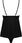 Komplet Bella Rou top + figi Czarny (Rozmiar XL/XXL) - zdjęcie 2
