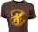 T-shirt męski KASZEBE BRĄZ koszulka bawełna XXL - zdjęcie 3