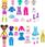Lalka Mattel Polly Pocket Błyszcząca Zatoka Zestaw Modowy HKW10 - zdjęcie 6