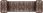 Dywany-Chodniki Chodnik Classic 002N Brown Szer. 120cm Brązowy - zdjęcie 3
