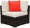 Zestaw mebli ogrodowych KOMPLET RATTAN SOFA STOLIK RATAN 4 OSOBY - zdjęcie 2