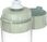 BRITA Butelka filtrująca Vital pastelowa zieleń + 2 wkłady MicroDisc - zdjęcie 9