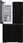 Lodówka Lodówka Samsung RF65DB960E22EO Side by Side 185 cm Czarna - zdjęcie 4