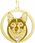 Mejk Jewellery Zawieszka Złota Swedish Vallhund 925 - zdjęcie 1